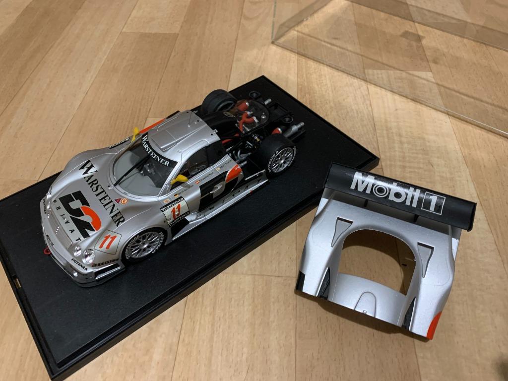 Mercedes Benz CLK GTR Sportwagen Warsteiner D2 1:24, Enlèvement ou Envoi, Comme neuf, Voiture, Autres marques