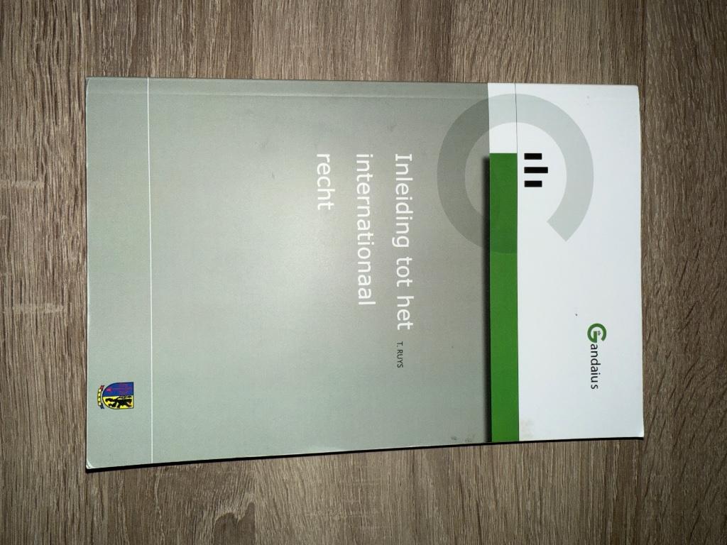 Inleiding tot het internationaal recht, Boeken, Ophalen, T. Ruys, Hoger Onderwijs, Nieuw