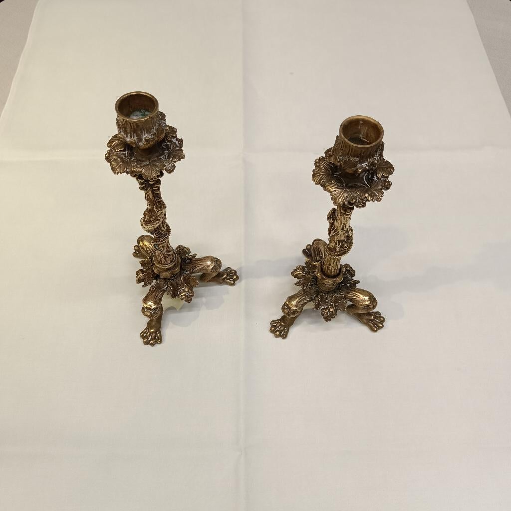 chandeliers, Antiquités & Art, Antiquités | Bougeoirs, Cuivre ou Bronze, Enlèvement ou Envoi