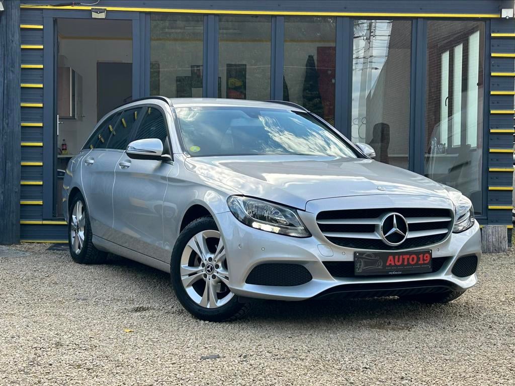 MERCEDES C 200 CDI  61500 km, Autos, 100 kW, Argent ou Gris, Euro 6, Carnet d'entretien