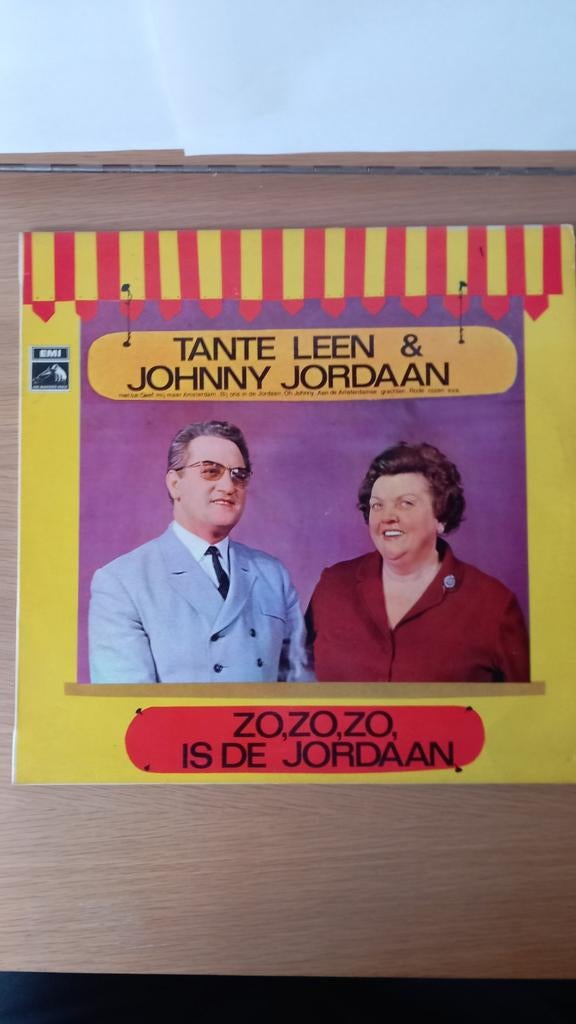 Tante Leen & Johnny Jordaan, Ophalen of Verzenden, Zo goed als nieuw