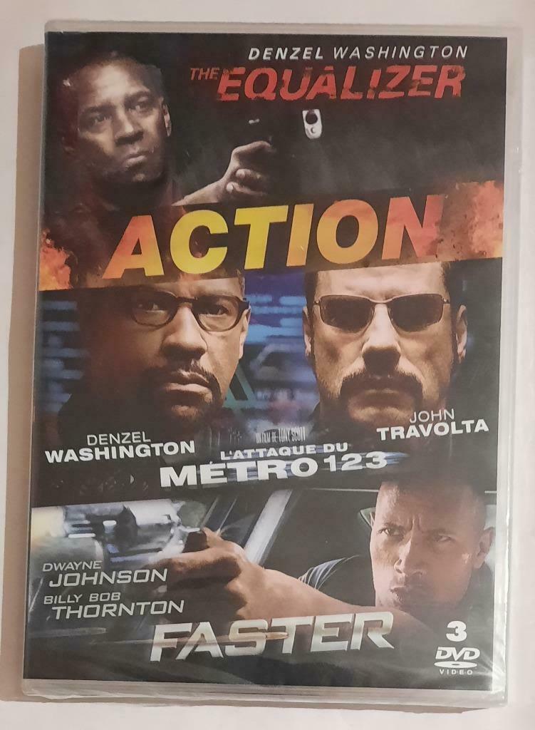 Coffret 3 DVD Action neuf sous blister, Cd's en Dvd's, Boxset, Actie, Ophalen of Verzenden, Nieuw in verpakking