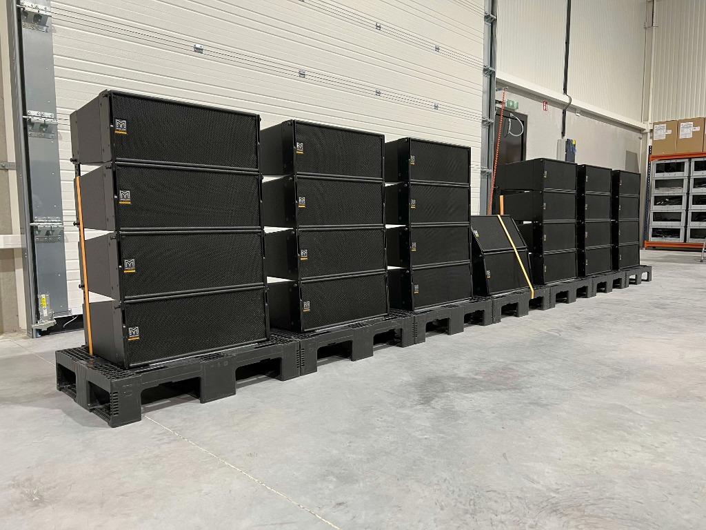 Martin Audio W8LMi 2x8"/2x1" line array (bi-amp!) (18x), Ophalen of Verzenden, Gebruikt, 120 watt of meer