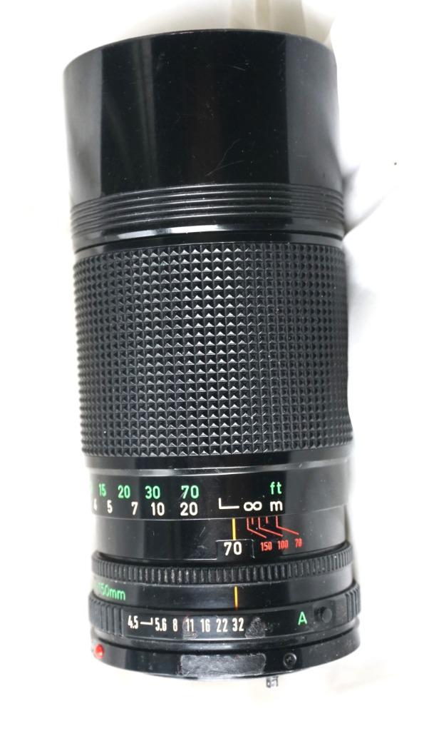 Canon FD 70-150 mm 4.5 pour canon ae1, a1, av1, at1,...., Enlèvement ou Envoi, Utilisé, Reflex miroir, Canon