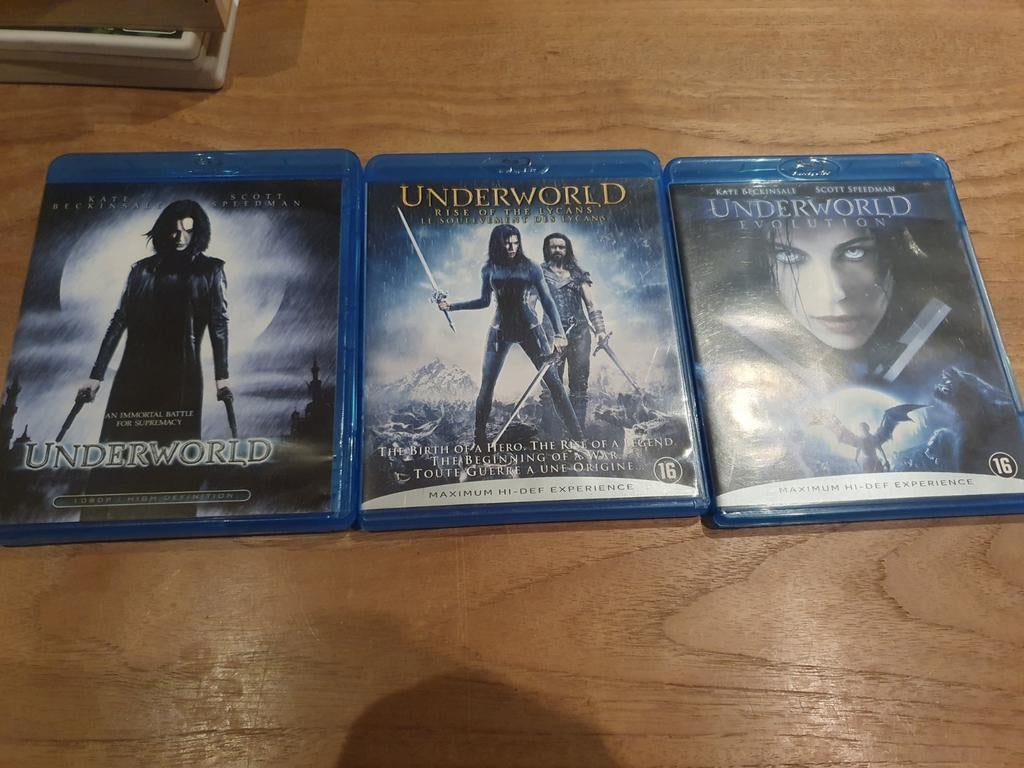 Underworld / Rise Of The Lycans / Evolution Blu ray, Cd's en Dvd's, Blu-ray, Ophalen of Verzenden