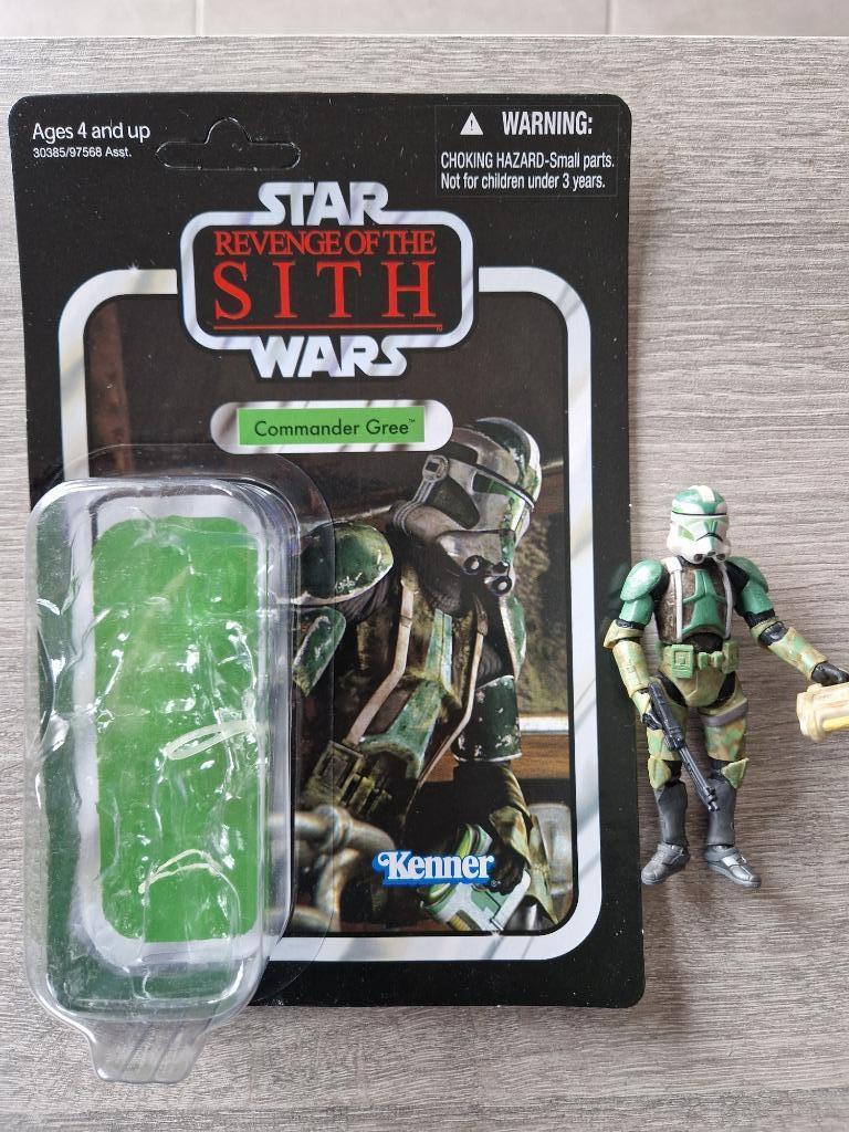 Star Wars Hasbro Commander Gree VC43 Vintage collectie Tvc, Ophalen of Verzenden, Zo goed als nieuw, Actiefiguurtje