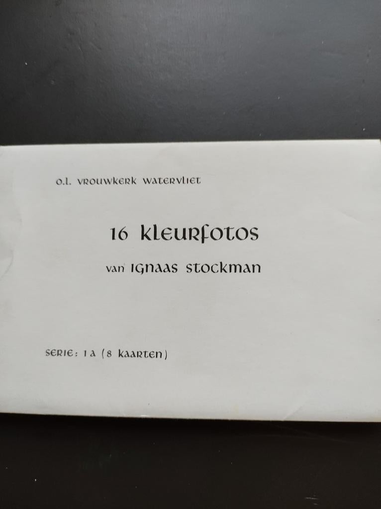 O.L Vrouwkerk Watervliet 16 Kleurfotos, Ophalen of Verzenden