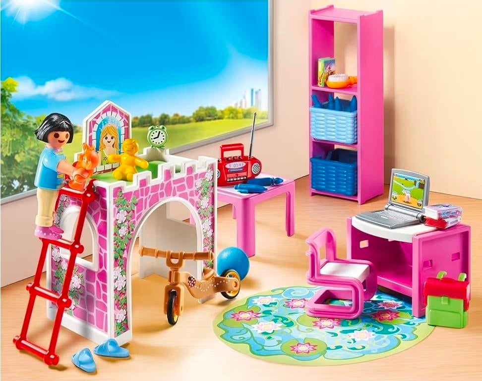 Playmobil Kinderkamer met hoogslaper set 9270, Kinderen en Baby's, Speelgoed | Playmobil, Zo goed als nieuw, Complete set, Ophalen