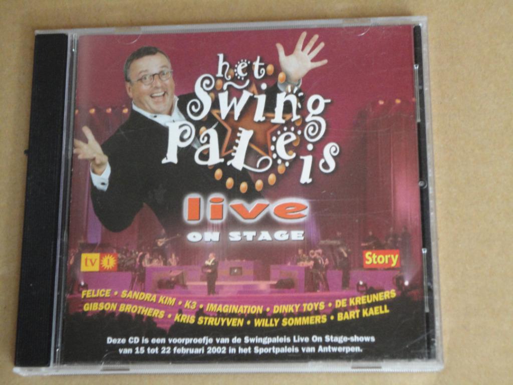 CD Swingpaleis Live On Stage 2002 KREUNERS/FELICE/SANDRA KIM, Ophalen of Verzenden