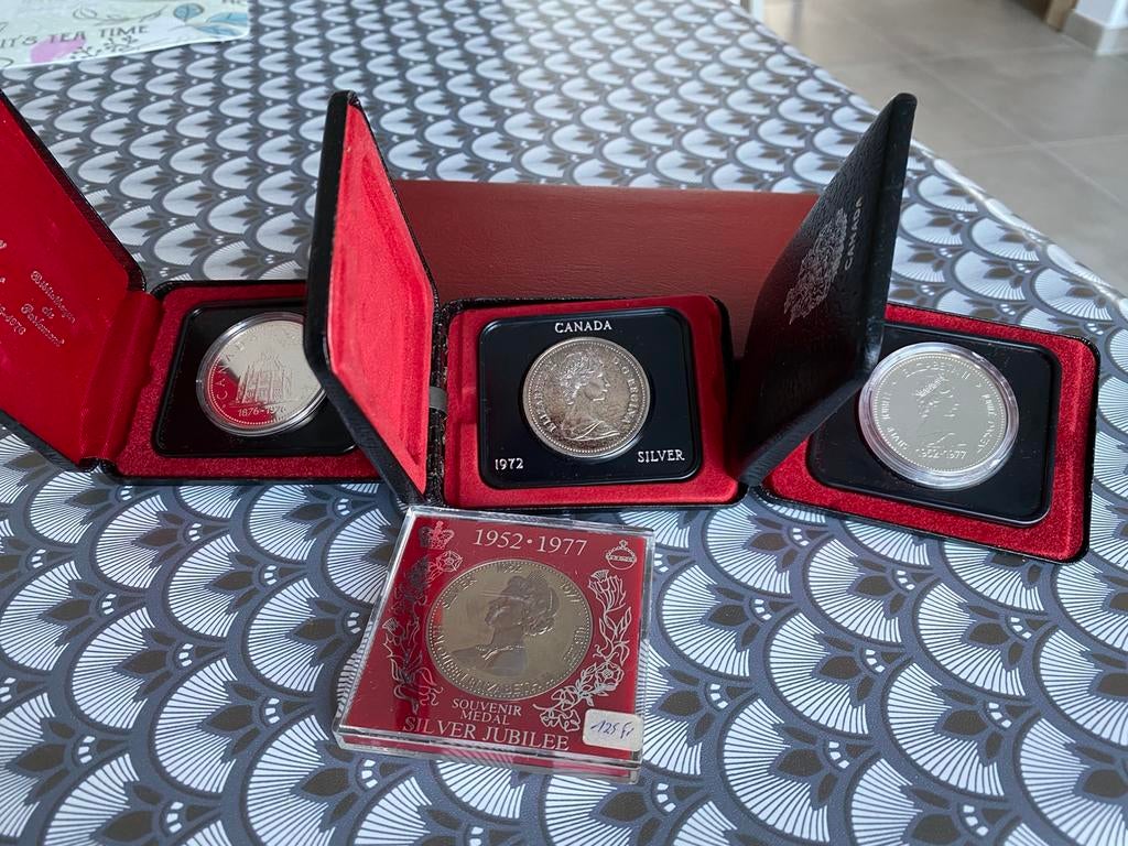 Munten Elizabeth ll, Postzegels en Munten, Ophalen, Zilver