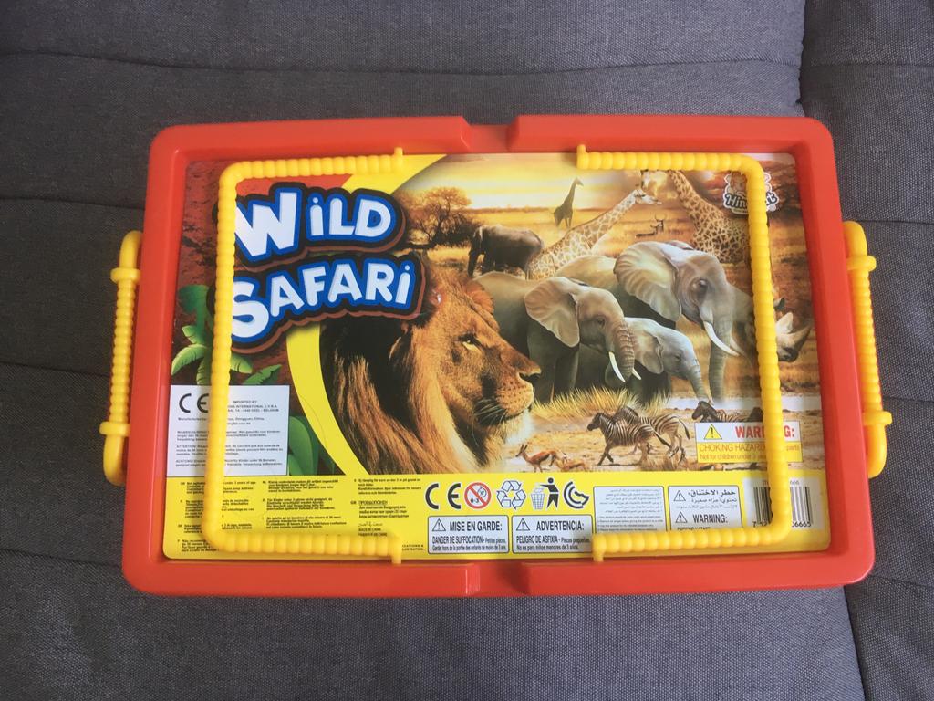 Safari box met dieren, Ophalen, Gebruikt