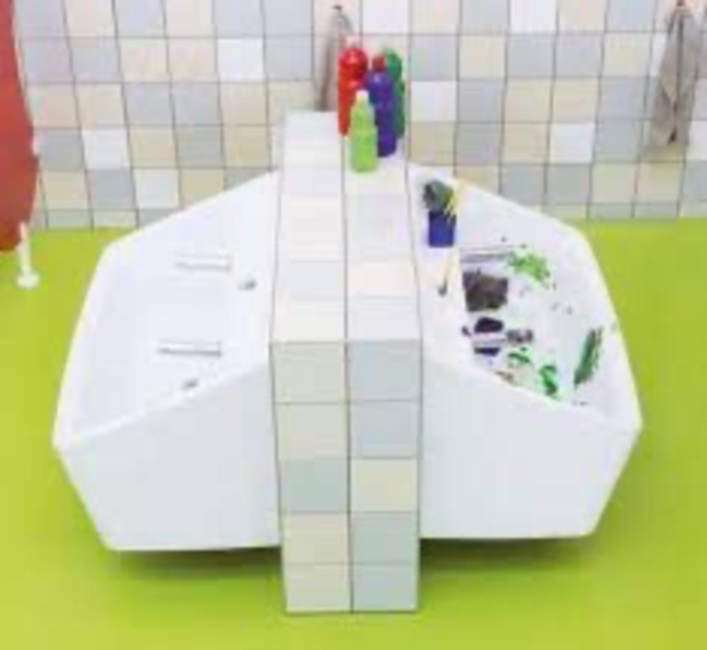 Lavabo collectif Loxos neuf, Enfants & Bébés, Enlèvement, Neuf, Autres types