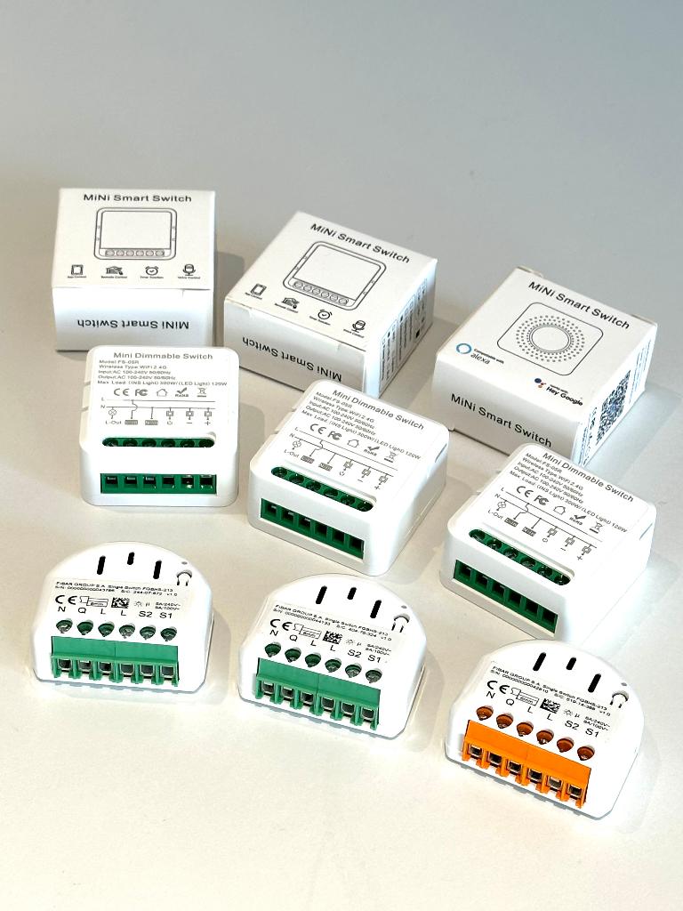 FIBARO single switch voor Apple Home, Mini Smart Switch, Ophalen, Nieuw