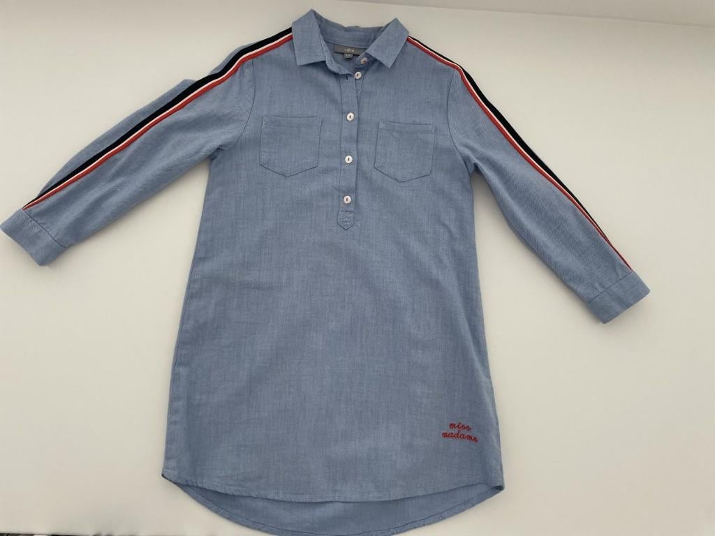 Blauw kleedje van JBC maat 116, Kinderen en Baby's, Kinderkleding | Maat 116, Meisje, Ophalen of Verzenden, Zo goed als nieuw