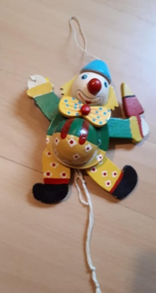 mini trekpop, Kinderen en Baby's, Speelgoed | Houten speelgoed, Ophalen of Verzenden, Zo goed als nieuw, Duw- of Trekspeelgoed