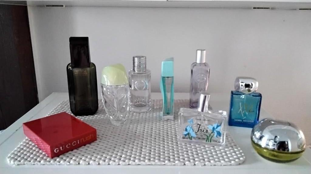 17/9 flacons vides Eau de toilette:Dior, Fragonard, Kenzo.., Ophalen of Verzenden, Zo goed als nieuw, Parfumfles