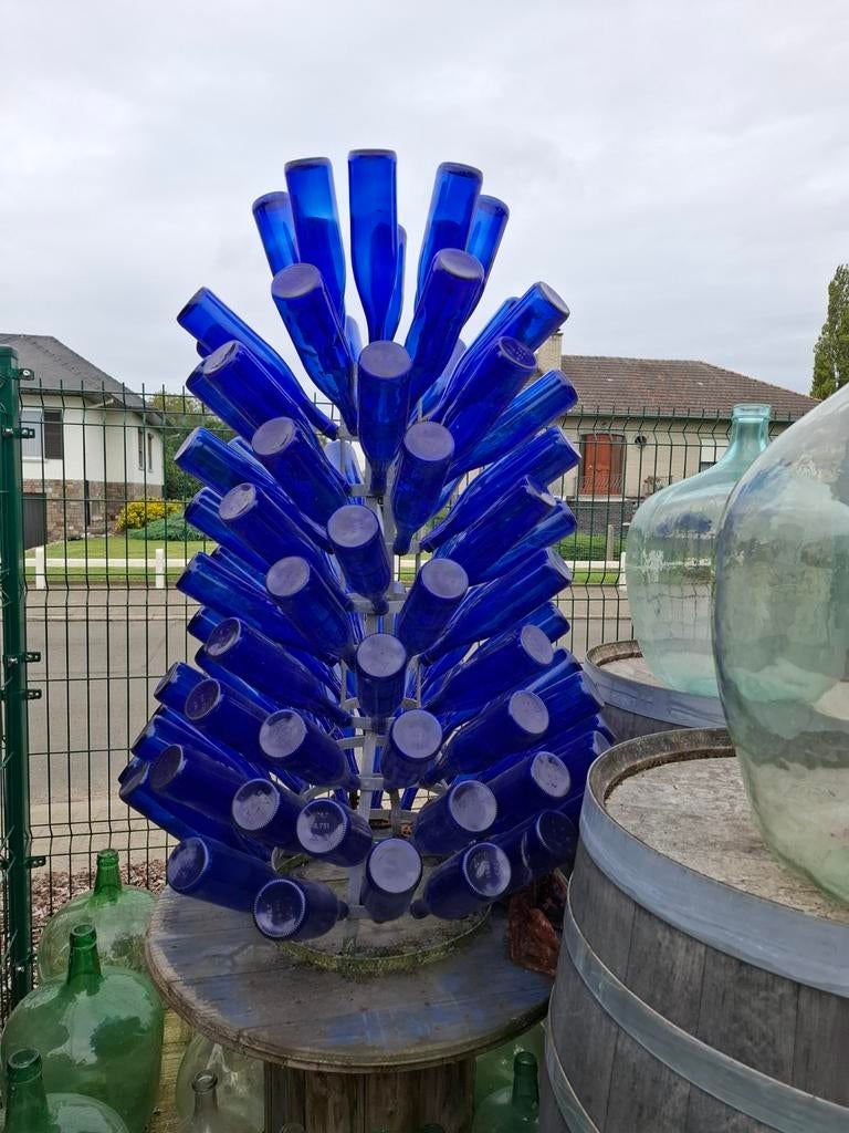Décoration de jardin avec des tours à bouteilles ou des héri, Enlèvement