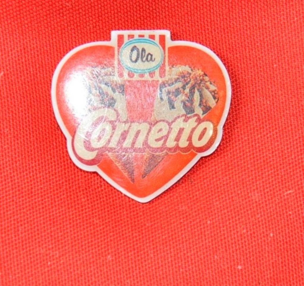 pin's publicitaire glace cornetto (x20029), Enlèvement ou Envoi, Utilisé, Autres types