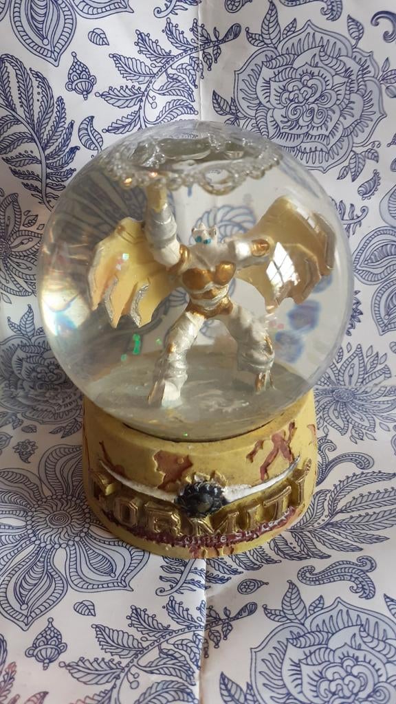 boule de neige paillette figurine gormiti (2), Verzamelen, Overige Verzamelen, Gebruikt, Ophalen of Verzenden