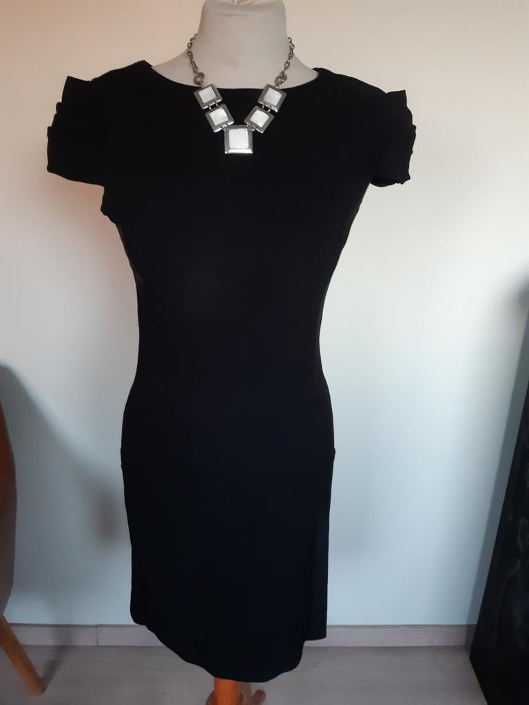 Zwarte feestjurk maat 38, Kleding | Dames, Ophalen of Verzenden, Zo goed als nieuw, Maat 38/40 (M)