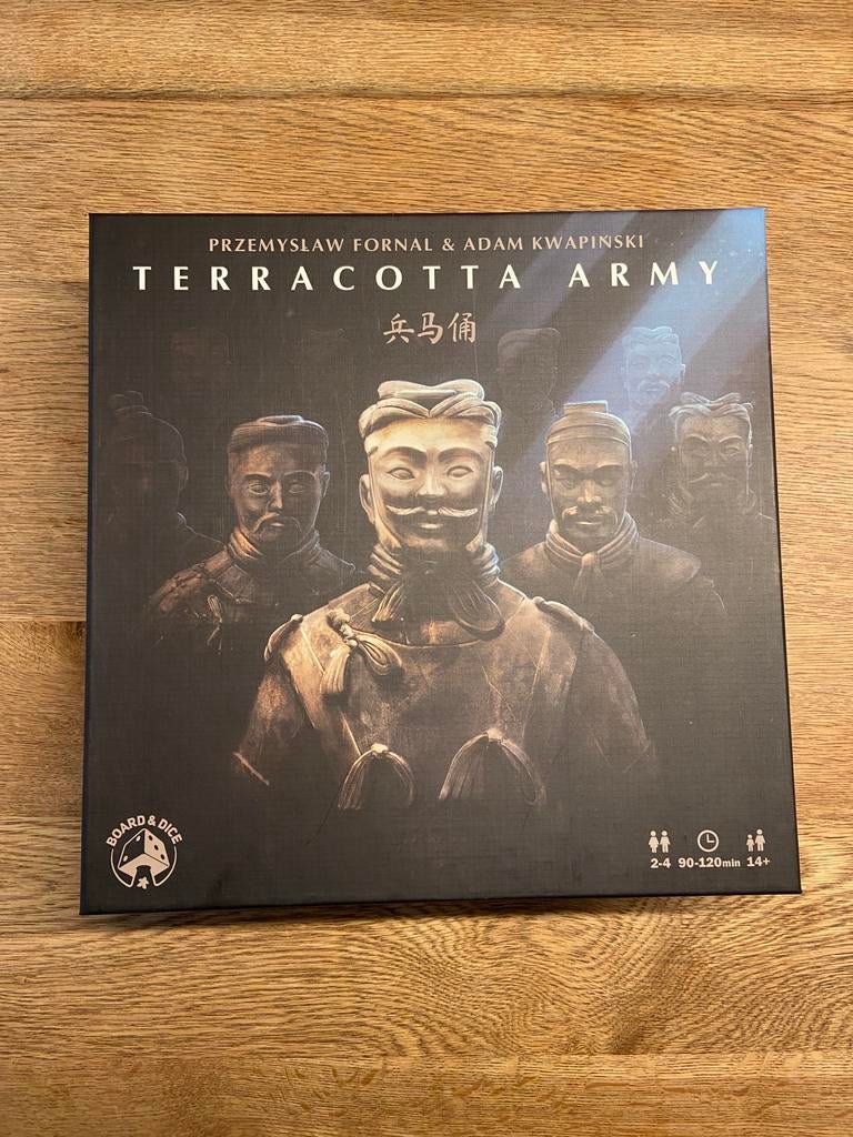 Terracotta army bordspel Engelstalig, Ophalen, Zo goed als nieuw