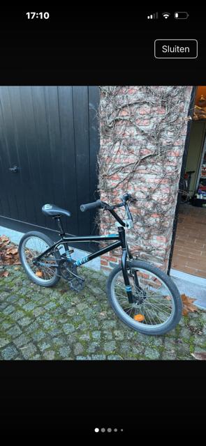stoere bmx 8 tot 10 jaar, Enlèvement, Utilisé, B'twin, Repose-pieds