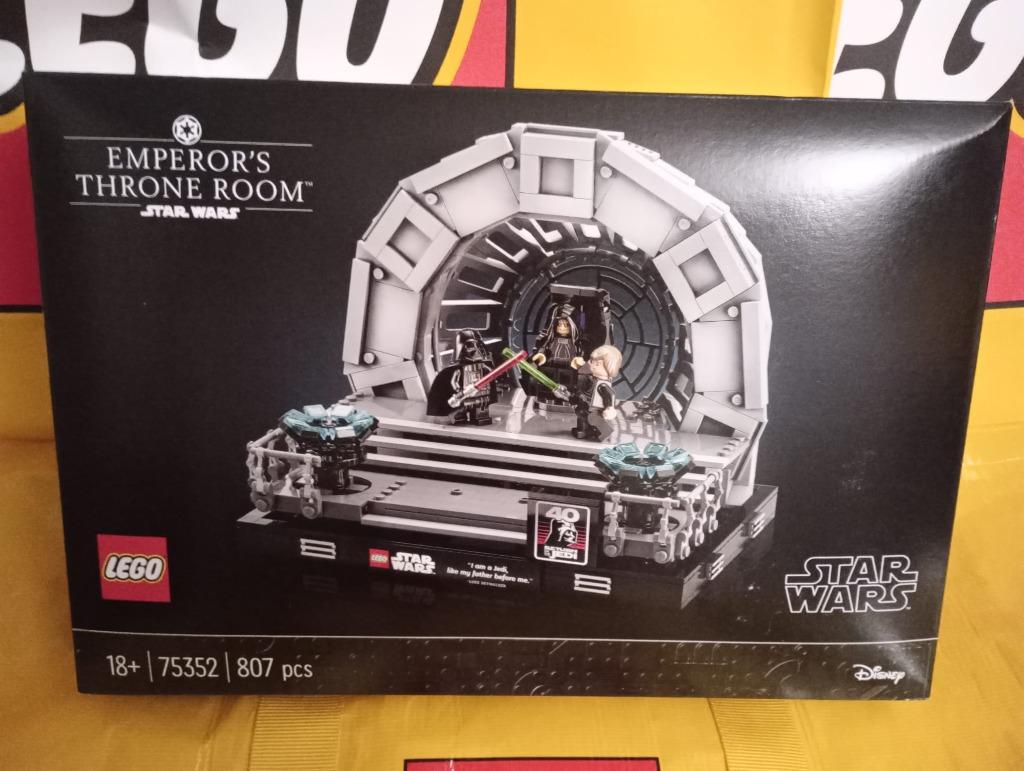 LEGO - 75352 - Emperor's throne room, Ophalen of Verzenden, Nieuw, Complete set, Lego