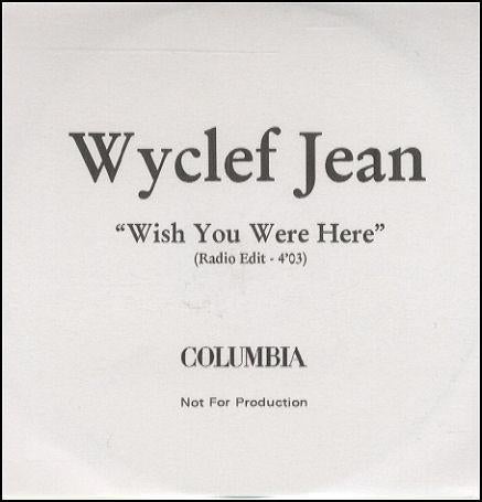 WYCLEF JEAN - WISH YOU WERE HERE - CD PROMO (PINK FLOYD), 1 single, Verzenden, Nieuw in verpakking, Hiphop en Rap