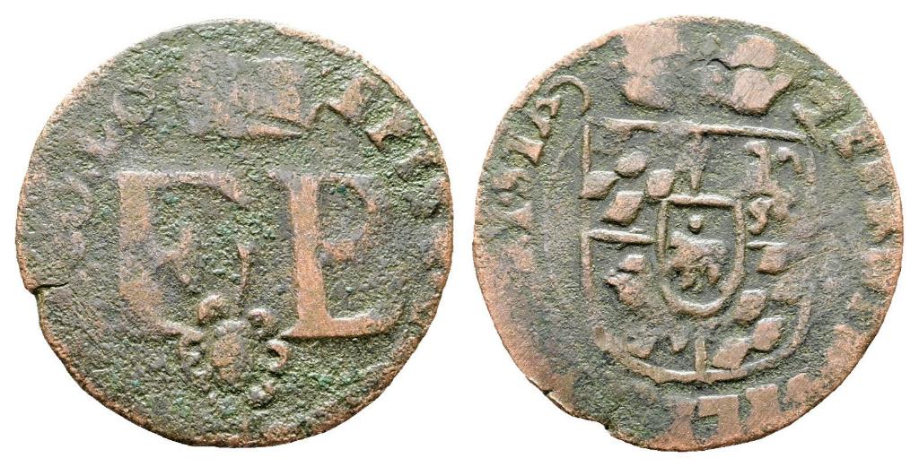 België, Luik, 1 Liard - Ferdinand van Beieren 1641-1643 AD, Verzenden, België, Losse munt