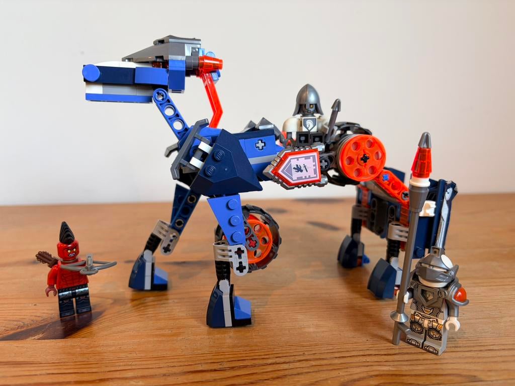 Lego Nexo Knights Lance’s Mecha Paard (set 70312), Ophalen, Zo goed als nieuw, Complete set, Lego