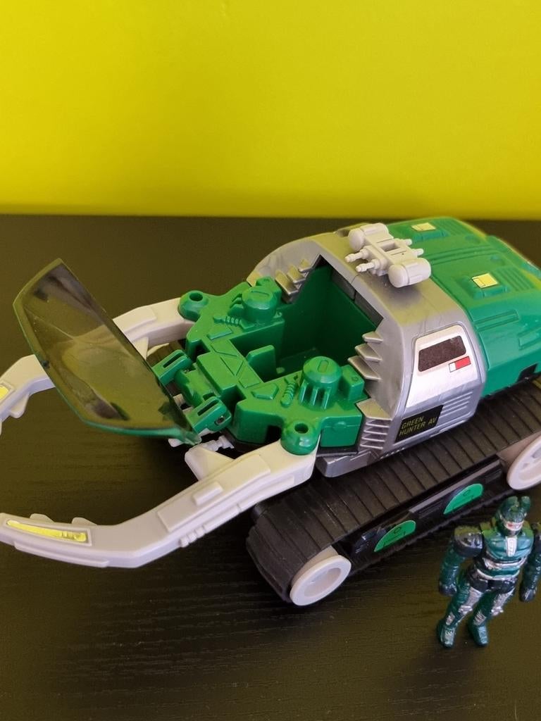 Beetleborgs Green Hunter AV  Bandai 1996, Ophalen of Verzenden, Gebruikt