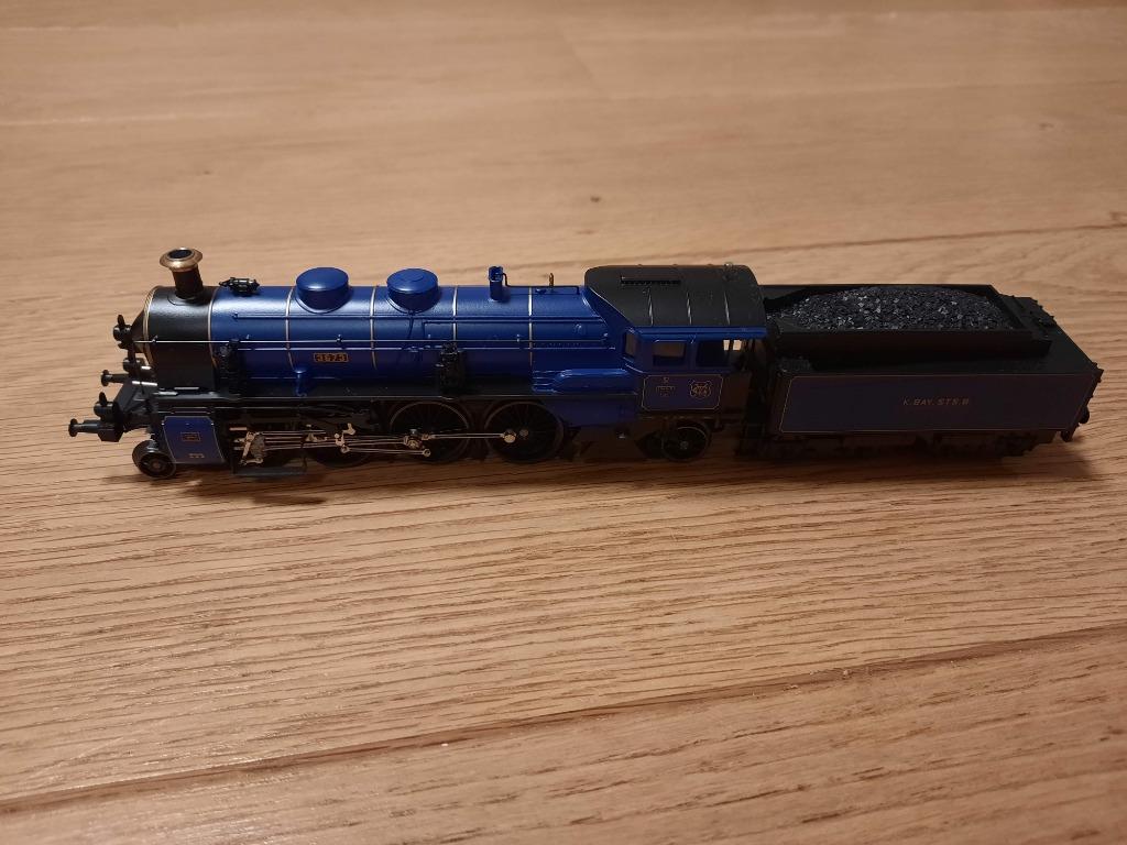 Märklin 33186 - locomotive à vapeur, tender séparé 3673, Wisselstroom, Locomotief, Ophalen of Verzenden, Zo goed als nieuw