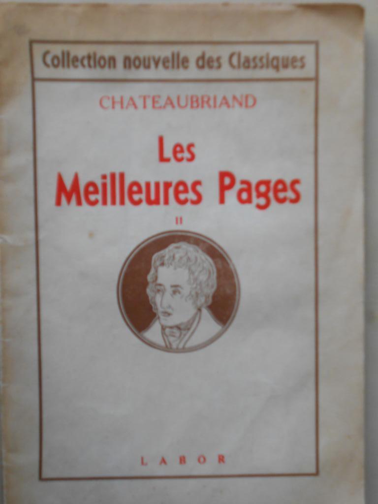 Chateaubriand, Le Génie du Christianisme/Les Meilleurs pages, Ophalen of Verzenden, Gelezen, Chateaubriand, Europa overig