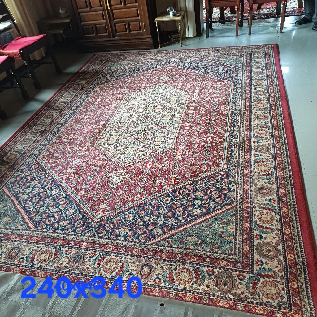 Vintage groot Duchuk tapijt, Huis en Inrichting, Stoffering | Tapijten en Vloerkleden, Ophalen, 200 cm of meer, Zo goed als nieuw