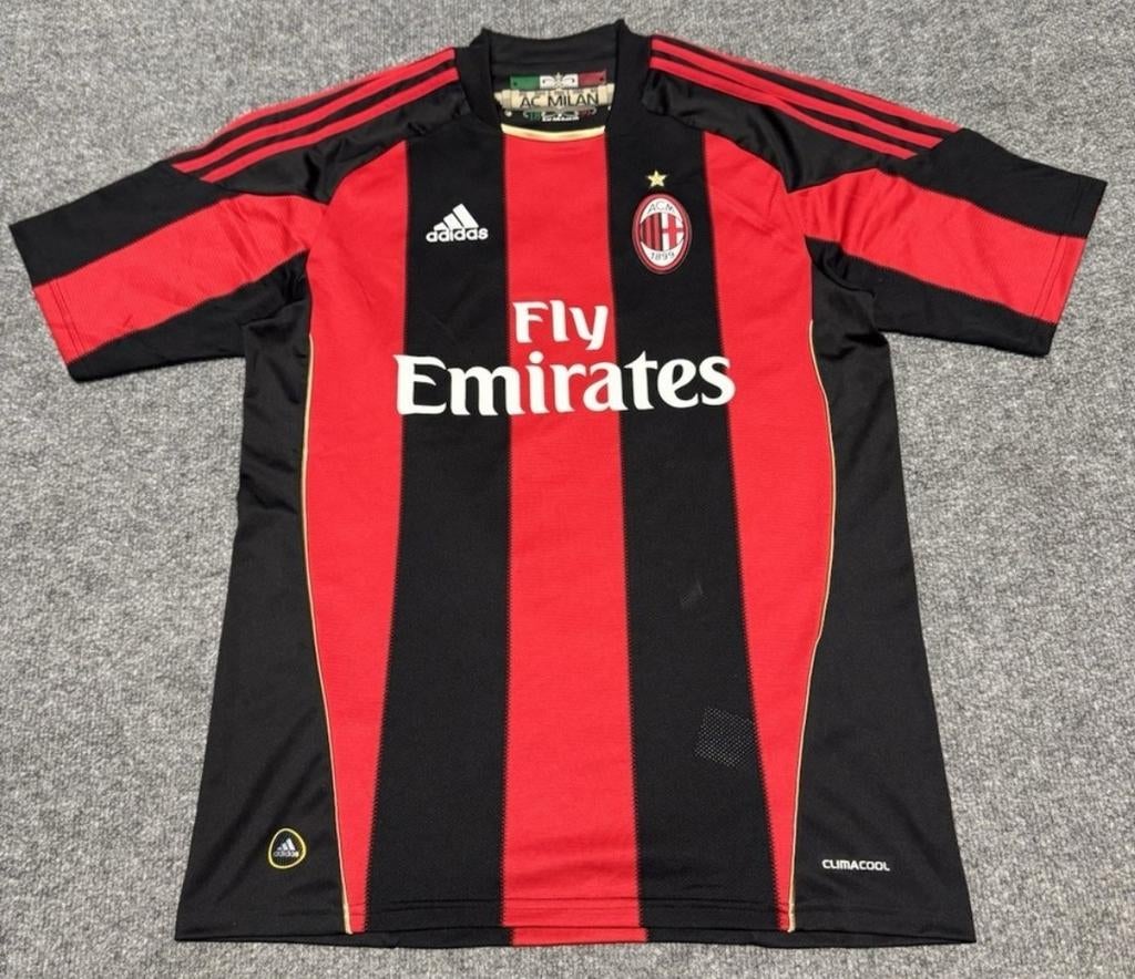 AC Milan Beckham Voetbalshirt Champions League 2008, Ophalen of Verzenden, Zo goed als nieuw