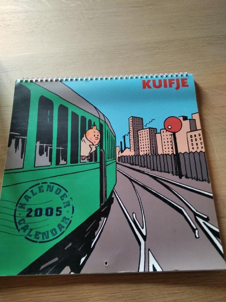 Kalender 2005 Kuifje, Verzamelen, Stripfiguren, Ophalen of Verzenden, Kuifje, Nieuw