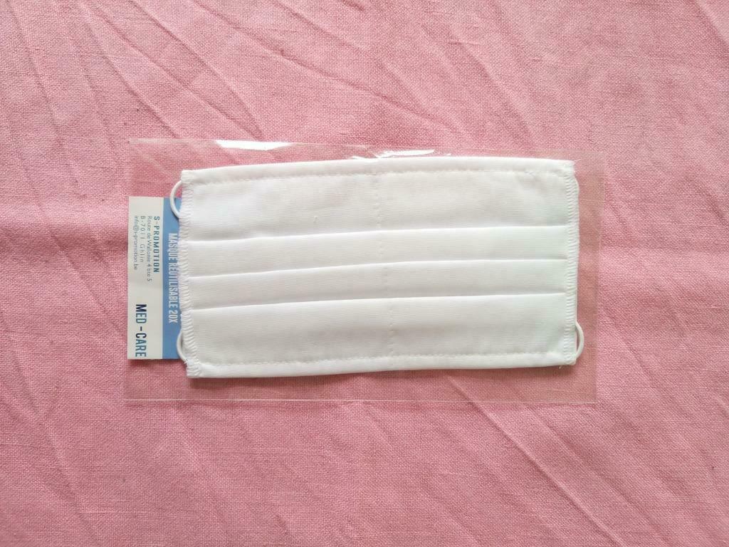 Nieuw Med-Care wit herbruikbaar mondmasker voor volwassenen, Kleding | Dames, Med-Care, Ophalen of Verzenden, Nieuw