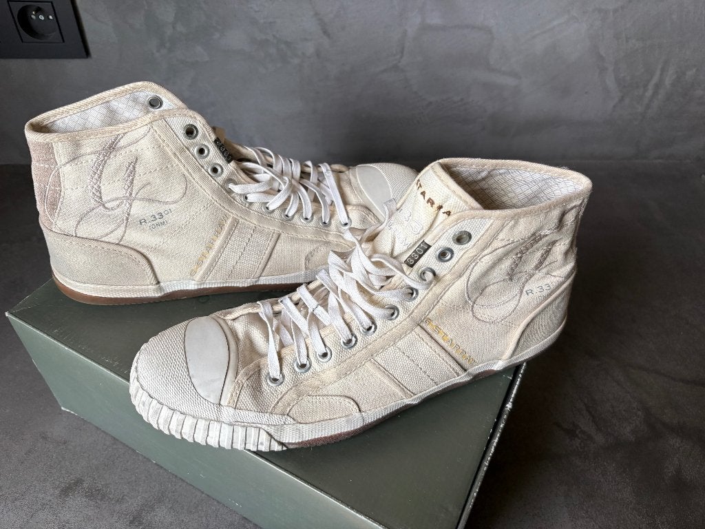 G-Star off-white hoge sneakers maat 43, Kleding | Heren, Schoenen, G Star RAW, Wit, Ophalen of Verzenden, Sneakers