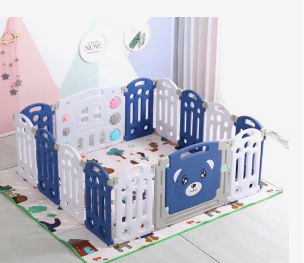 Babybox - speelbox, Kinderen en Baby's, Ophalen, Nieuw, Rechthoekig, Boxkleed