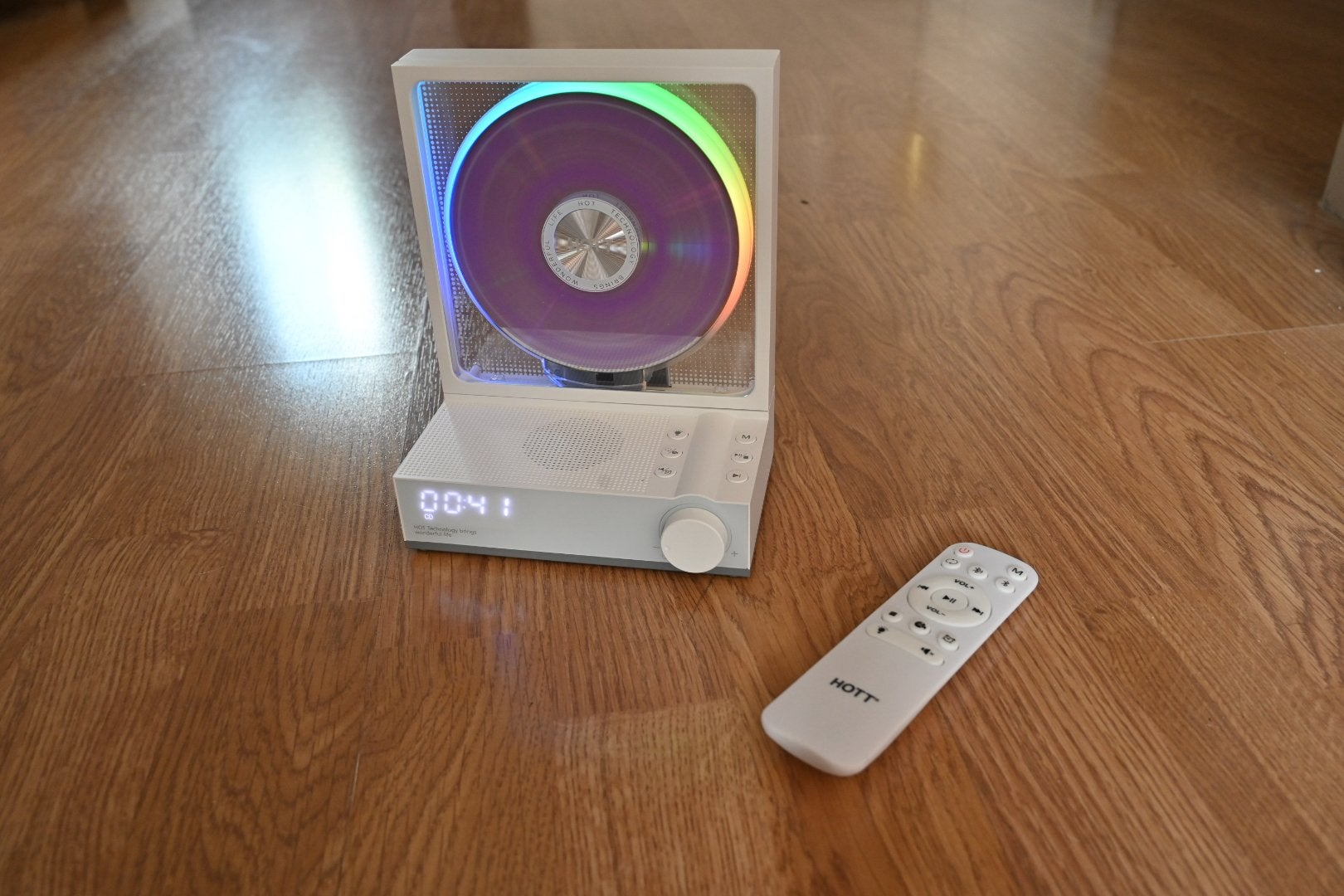 Cd speler doorzichtig met display, Computers en Software, Beschrijfbare discs, Zo goed als nieuw, Cd, Ophalen of Verzenden