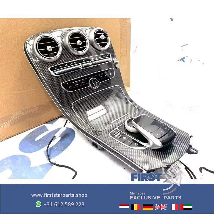 W205 W253 C63 GLC63 AMG CARBON MIDDENCONSOLE C63s GLC63s ori, Utilisé, -, -, Enlèvement ou Envoi