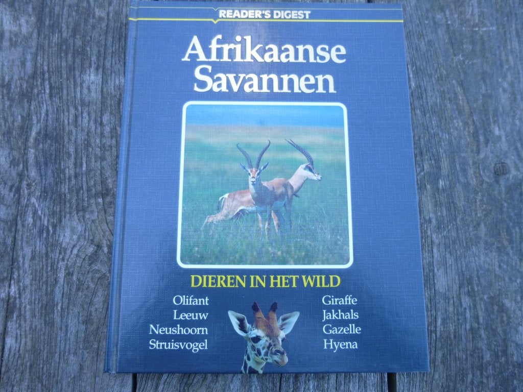 Afrikaanse savannen., Boeken, Natuur, Ophalen, Zo goed als nieuw