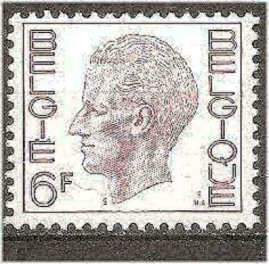 Belgique 1972 - Yvert 1581E/OBP 1646 - Roi Baudouin (PF), Envoi, Non oblitéré, Neuf, Maison royale