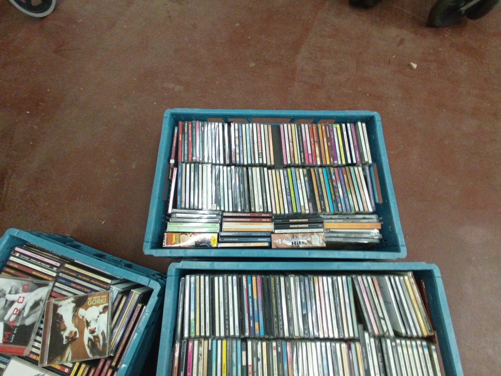 3 bakken met  cd. allerlei, Cd's en Dvd's, Ophalen, Zo goed als nieuw
