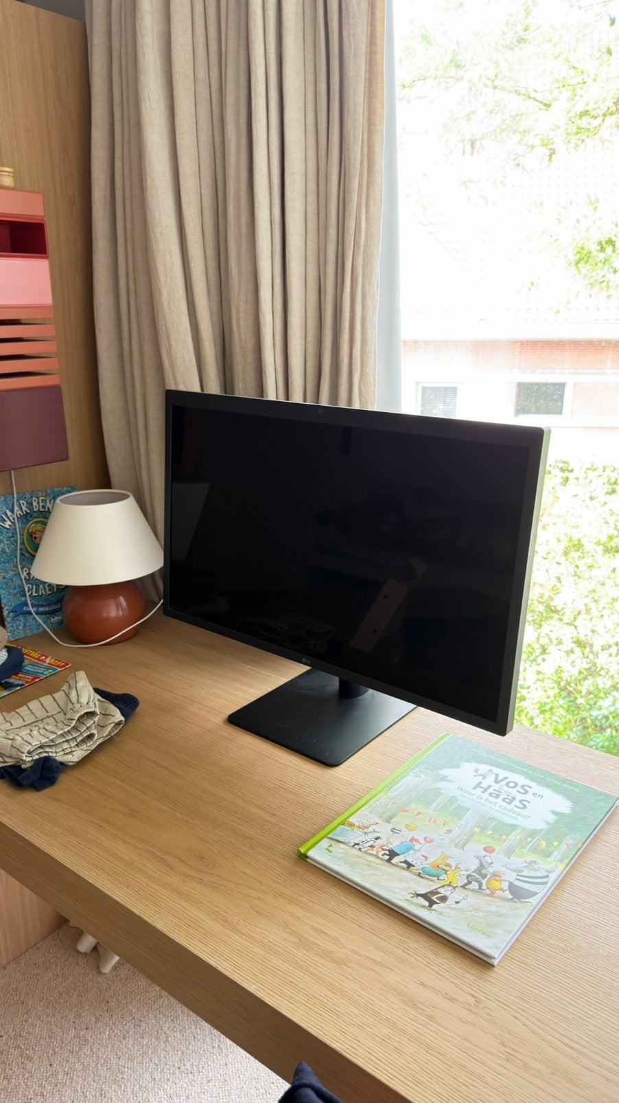 Apple LG 4K scherm (usb c thunderbolt), Computers en Software, Monitoren, Ophalen, Zo goed als nieuw, Thunderbolt