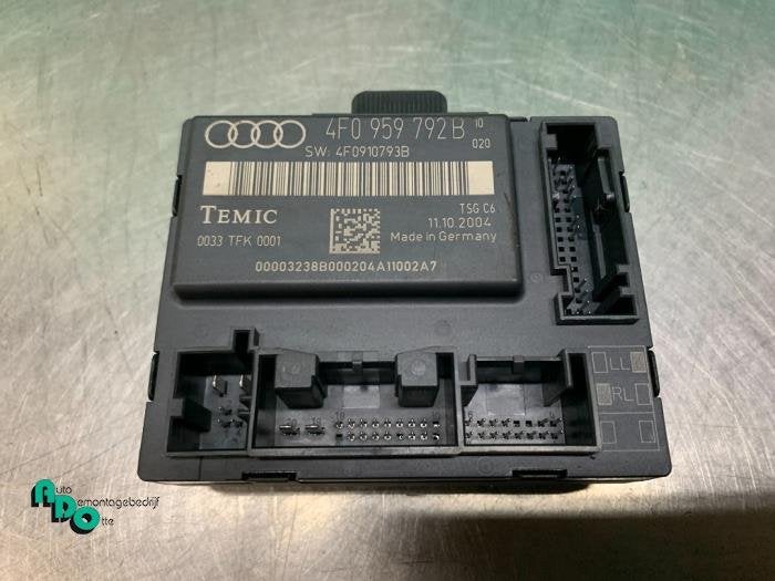 Module verrouillage central des portes d'un Audi A6 (A6 04-), -, 3 mois de garantie, Audi, Utilisé