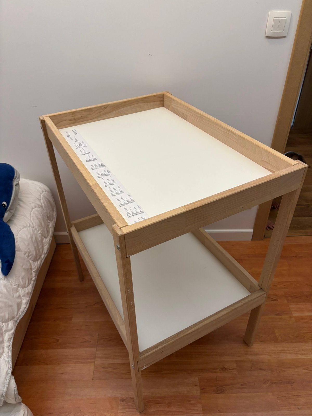 Verzorgtafel ikea SNIGLAR, Kinderen en Baby's, Ophalen, Zo goed als nieuw