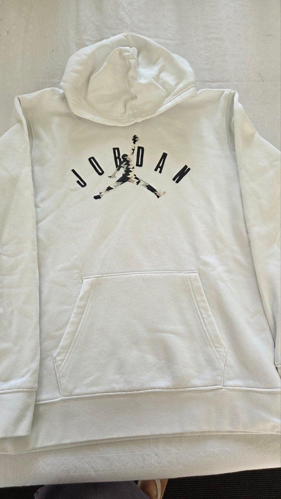 Hoodie wit Jordan maat 164, Ophalen of Verzenden