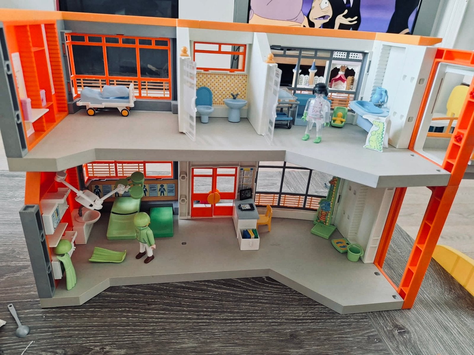 Playmobil Hopital pediatrique, Enlèvement, Utilisé