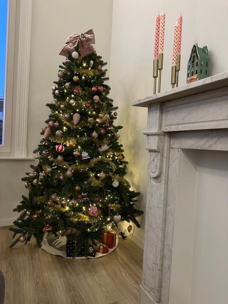 Kerstversiering, Ophalen, Gebruikt